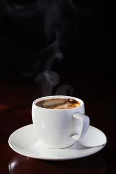 Hot coffee Stock Photos
