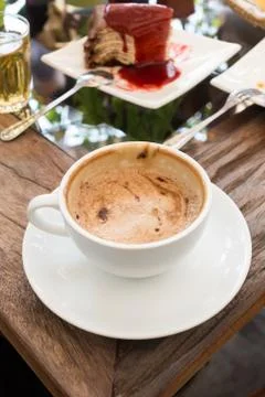 Hot coffee Stock Photos