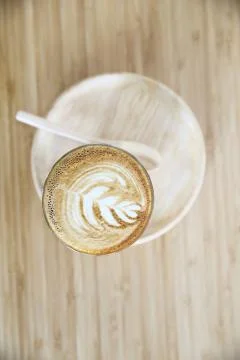 Hot coffee Stock Photos