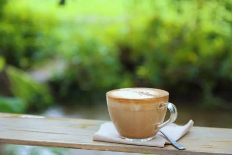Hot coffee Stock Photos
