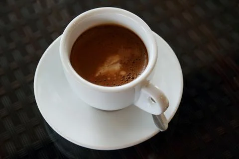 Hot coffee Foto stock