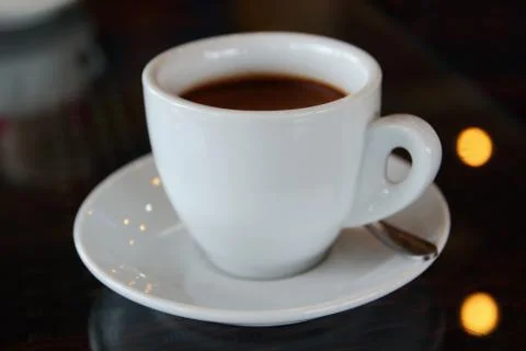 Hot coffee Foto stock