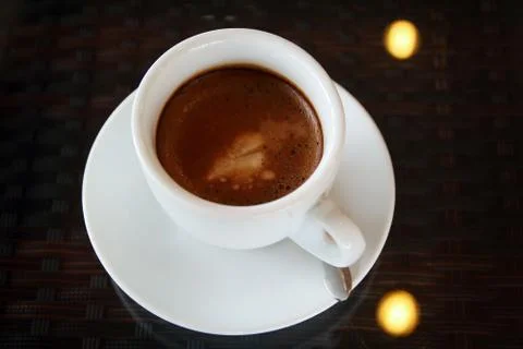 Hot coffee Stock Photos
