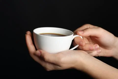 Hot coffee Stock Photos