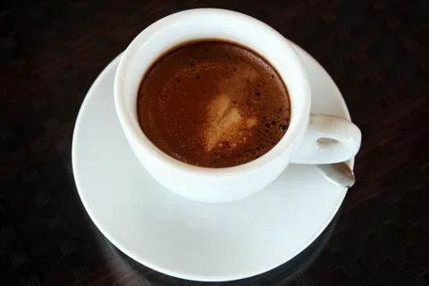 Hot coffee Stock Photos