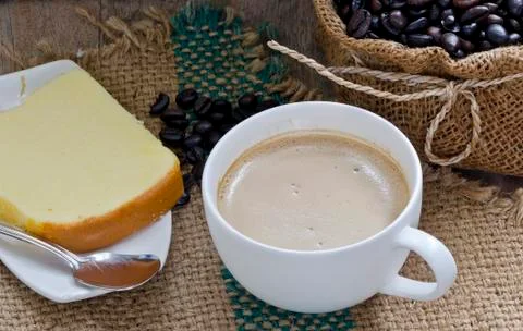 Hot coffee Stock Photos