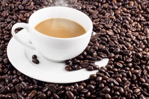 Hot Coffee Foto stock