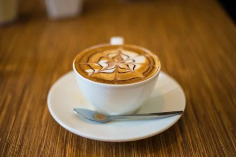Hot coffee Stock Photos