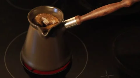 Hot Coffee Prepared Stock Footage 65813407