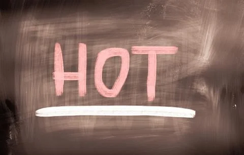 Hot concept Stock Illustration