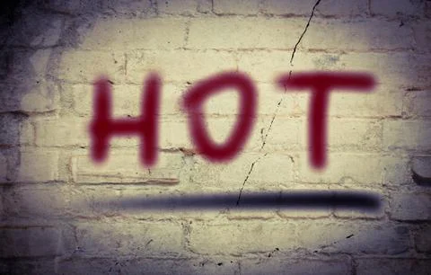 Hot Concept Stock Illustration