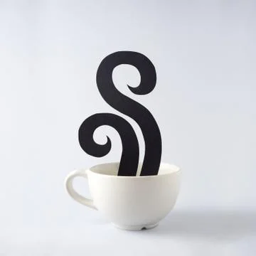 Hot cup. Stock Photos