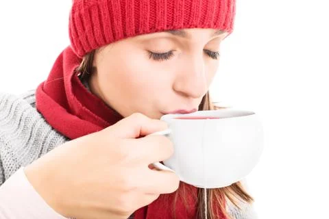 Hot cup of tea Stock Photos