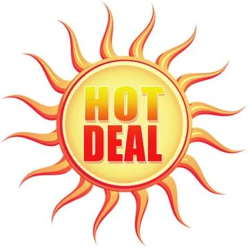 Hot deal Stock Illustration