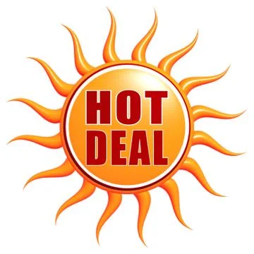 Hot deal Stock Illustration