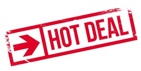 Hot deal stamp Stock Illustration