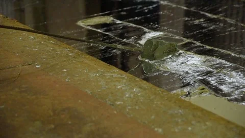 Hot dip galvanizing Stock Footage 84775539