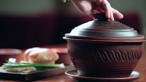 Hot dish Stock Footage 89968432