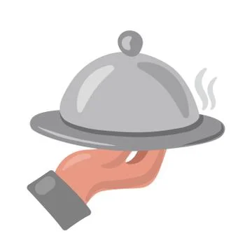Hot dish icon Stock Illustration