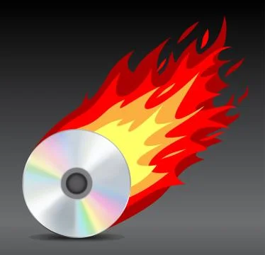 Hot disk Stock Illustration