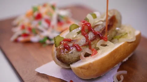 Hot Dog 10 Stock Footage 280047818