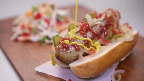 Hot Dog 11 Stock Footage 280047841