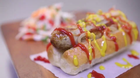 Hot Dog 12 Stock Footage 280047853