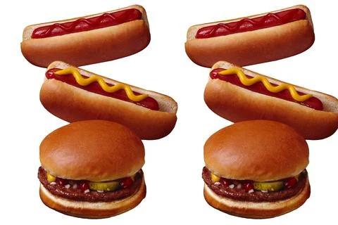 A hot dog icon is a stylized graphical representation of a hot dog. It usua.. Illustrazione stock
