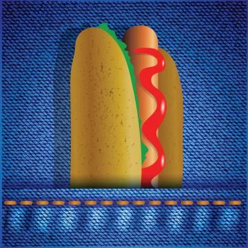 Hot dog Illustration