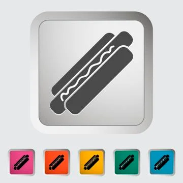 Hot dog Stock Illustration