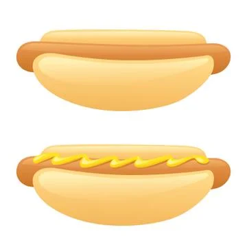 Hot dog Stock Illustration