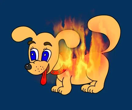 Hot dog Stock Illustration