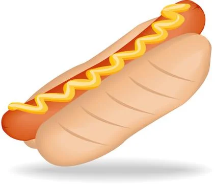 Hot-dog Stock Illustration