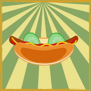 Hot Dog イラスト素材