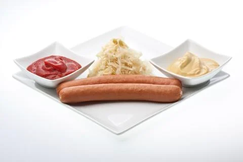 Hot dog Foto stock