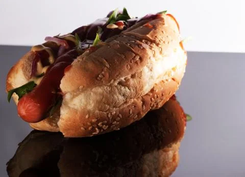 Hot dog Stock Photos