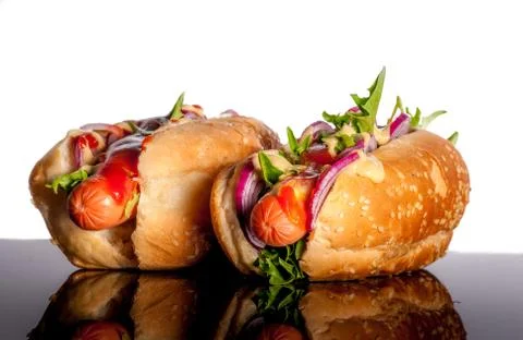 Hot dog Stock Photos