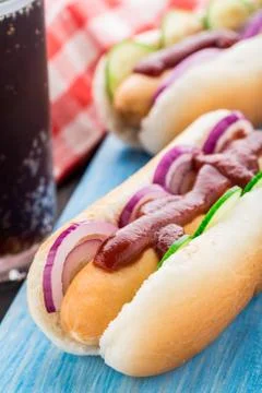 Hot dog Stock Photos