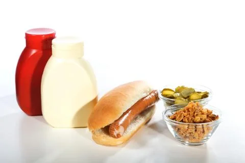Hot dog Foto stock