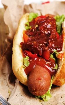 Hot dog Stock Photos