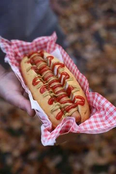 A hot dog Stock Photos