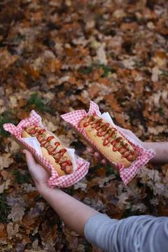 A hot dog Stock Photos