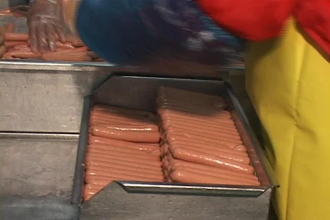 Hot dogs Stock Footage 262204