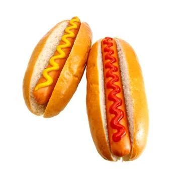Hot dogs Stock Photos