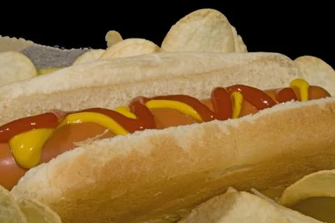 Hot dogs Stock-Fotos