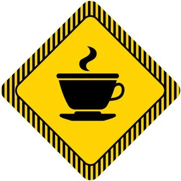 Hot drink cup Stock Illustration
