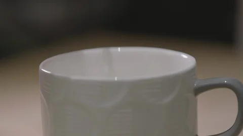 Hot Drink Pouring Stock Footage 128989319