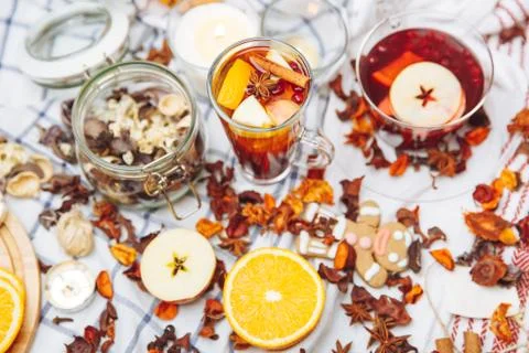 Hot drinks Stock Photos