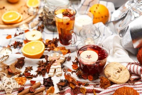 Hot drinks Stock Photos