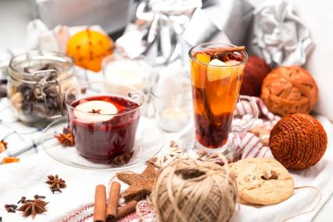 Hot drinks Stock Photos